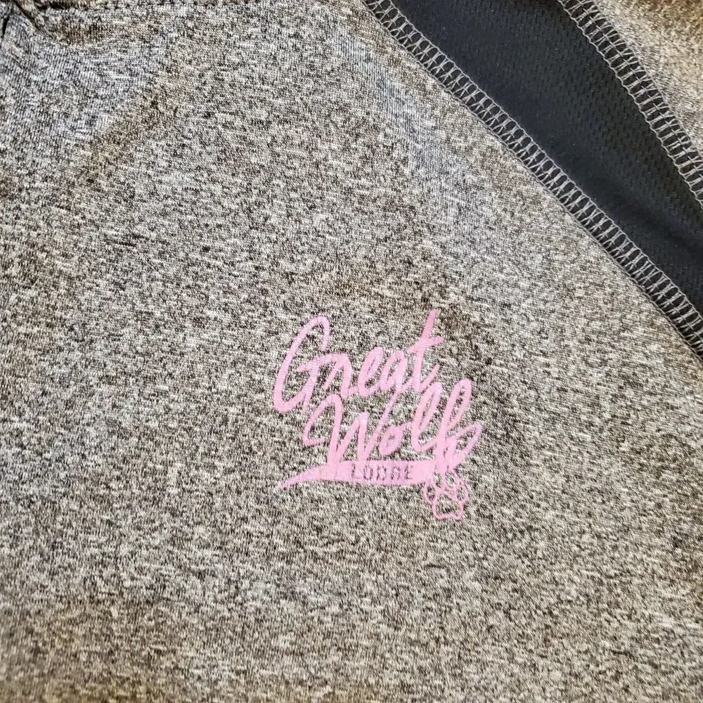 Greatwolf Lodge Womens Sz XL Full Zip Hoodie Resort Athleisure Light Weight